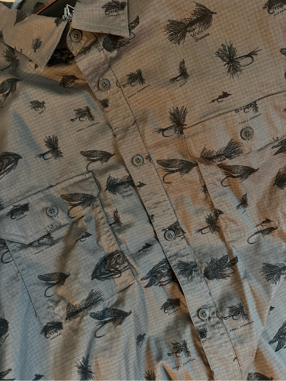 Men's Croft and Barrow Quick Dry Printed Casual Button-Up Shirt